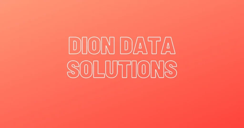 Dion Data Solutions