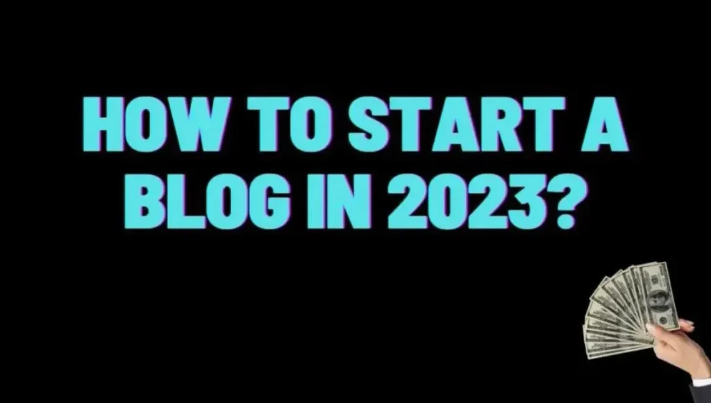 How to start a Blog