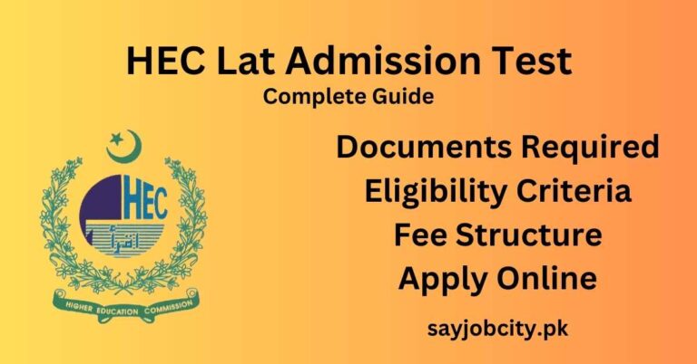 HEC Lat Admission Test 2024