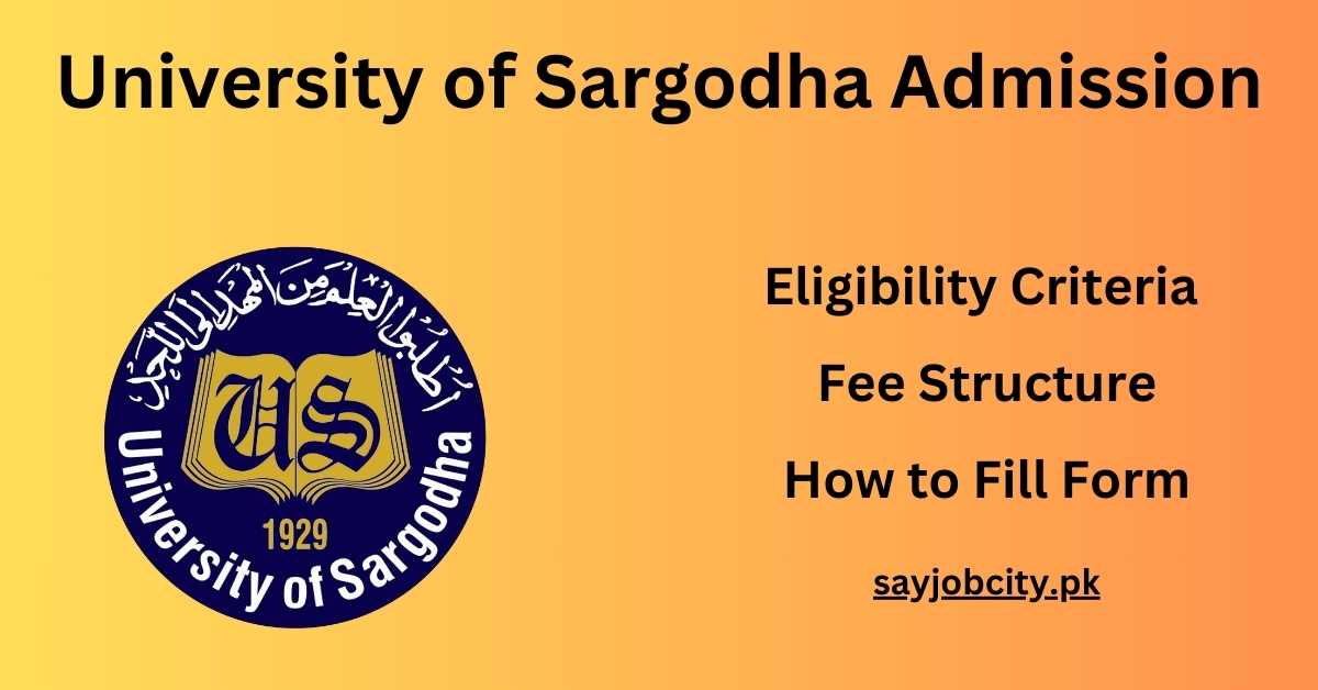 University of Sargodha Admission