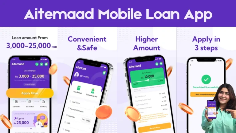 Aitemaad Mobile Loan App Pakistan: A Comprehensive Guide 2024