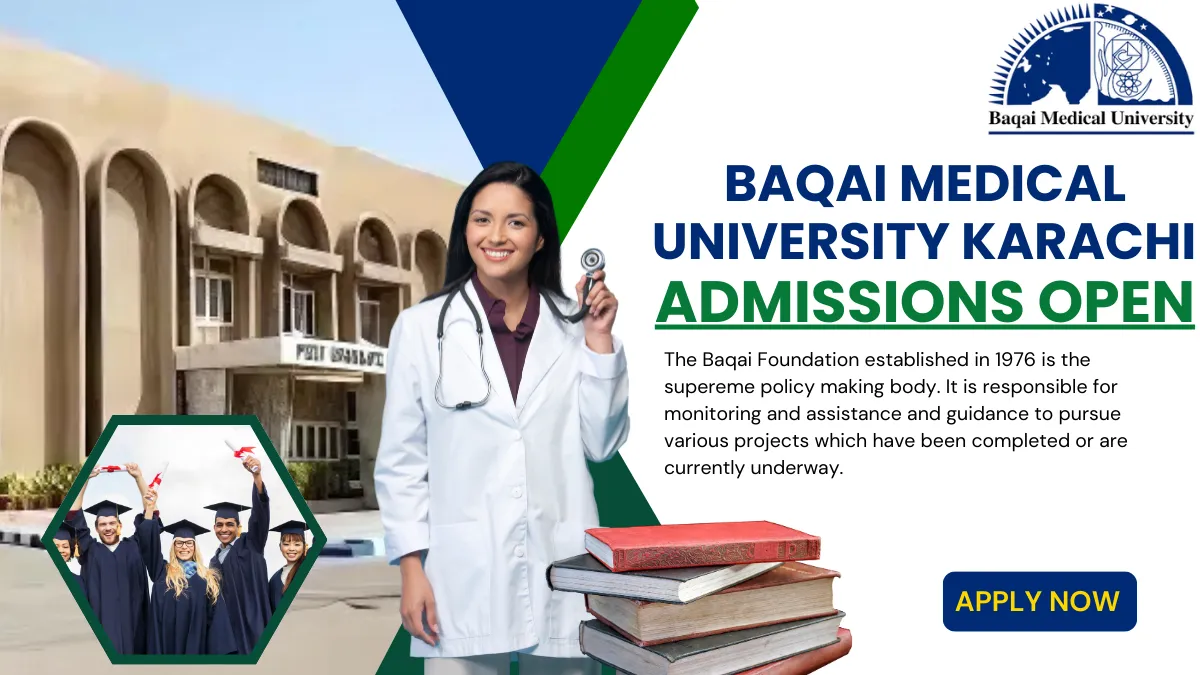 Baqai Medical University Karachi Admission 2025