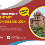 Punjab University Supplementary Admission Associate Degree Session 2024