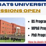 COMSATS University, Admissions Open