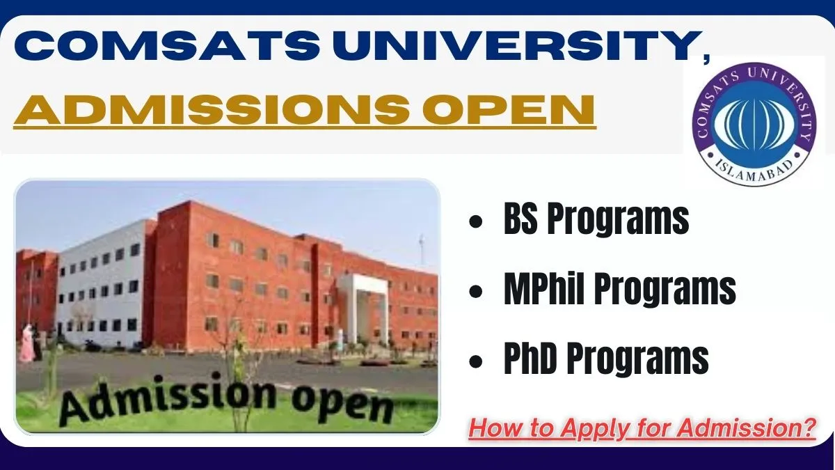 University of Sargodha Admissions Open